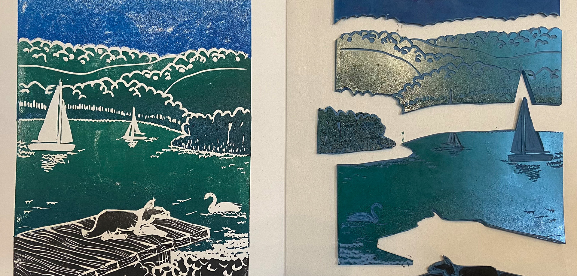 Jigsaw Lino Print Workshop