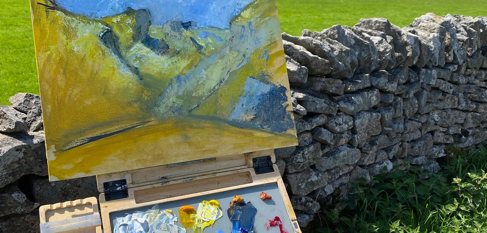 Working in Oils Outdoor with Sue Nichol