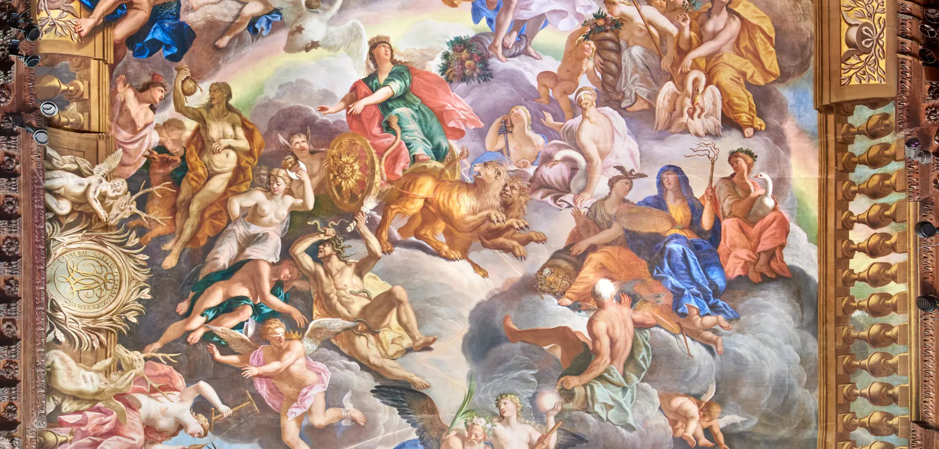 Murals in The Great Chamber
