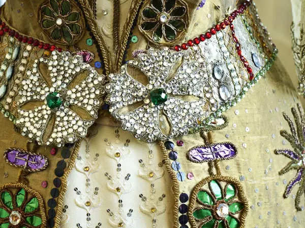 Queen of Palmyra Ball Gown on Display in Paris