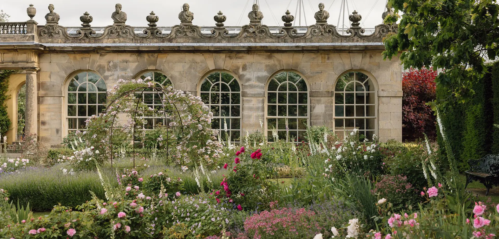 Summer Glasshouse Dining