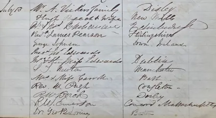 Ralph Waldo Emerson's Visit to Chatsworth
