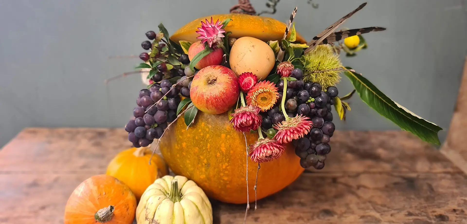 Autumnal Floral Centrepiece Workshop