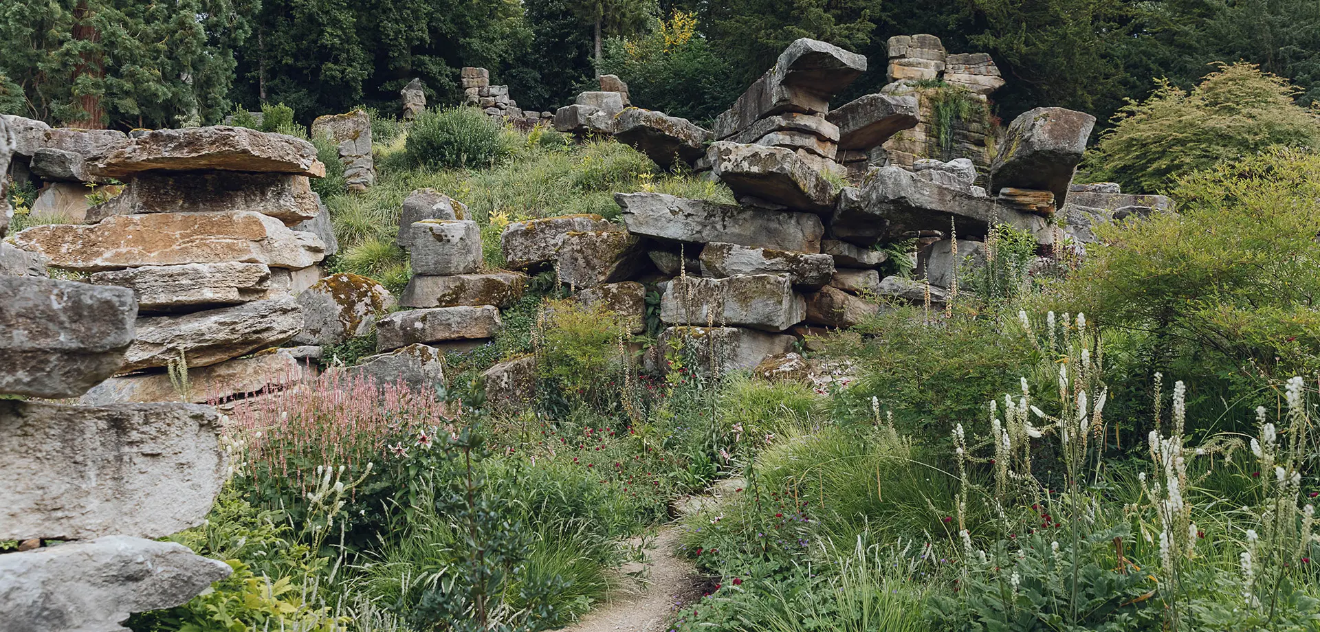 Rock garden & Strid